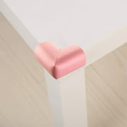 Child Safety Corner Guard | Baby Table Edge Protector Pad | Soft Sponge Cushion for Coffee Table Bed | Right Angle Bumper Cover | Easy Install | 1 Pack | 15x4x3cm | Pink Blue Green | 60% Cotton 40%
